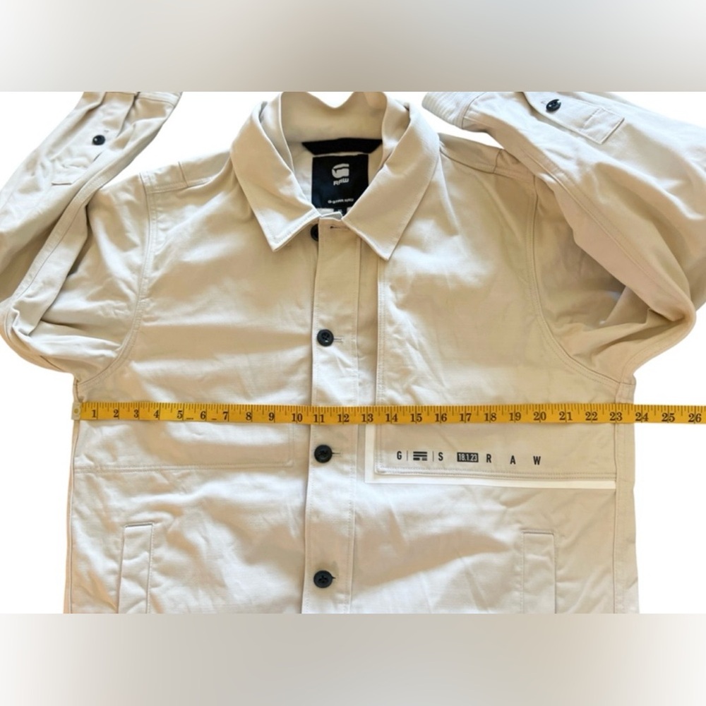 G Star Raw Naval Overshirt AW | Beige I size XL - Picture 12 of 16
